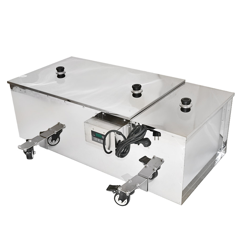 Secchiello per miele con filtro a cascata e coperchio Mellarius