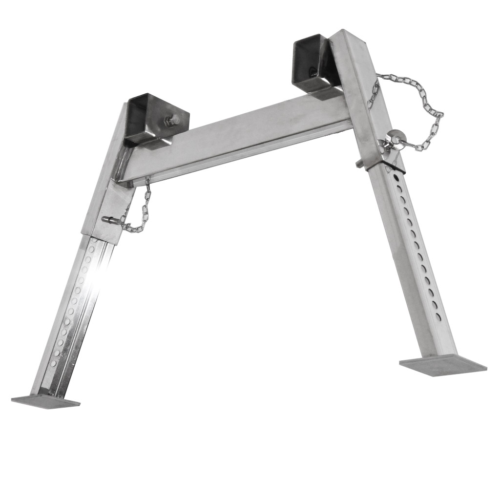 Supporto in acciaio inox per arnie 23,5 - 56,5 cm - 1 pezzo