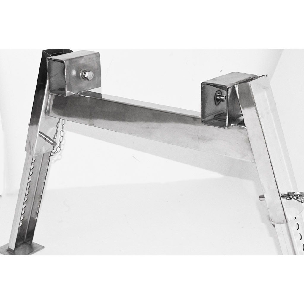 Supporto in acciaio inox per arnie 23,5 - 56,5 cm - 1 pezzo