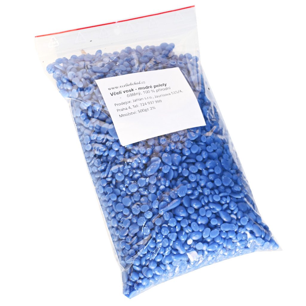 Cera d'api - pellet blu - 500 g