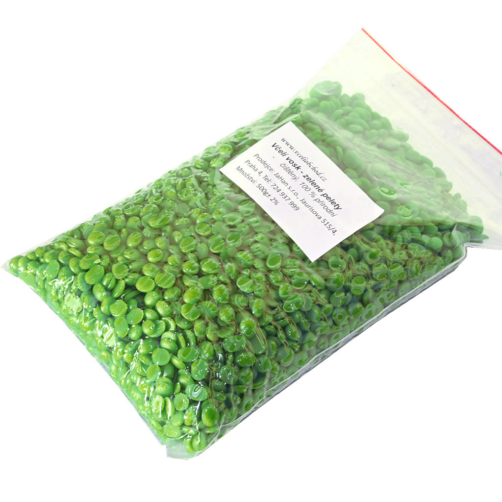 Cera d'api - pellet verdi - 500 g