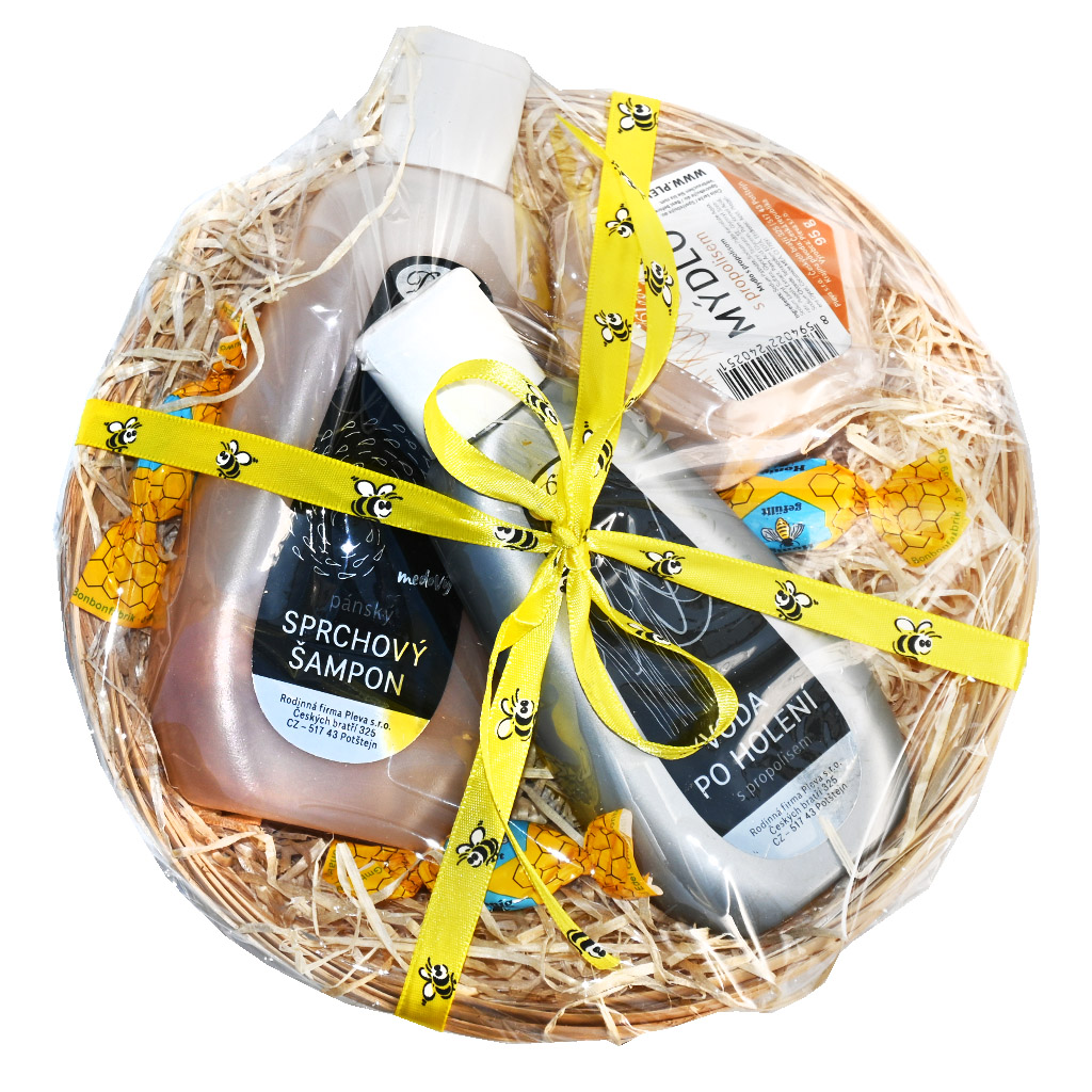 Cesto regalo da uomo Pleva