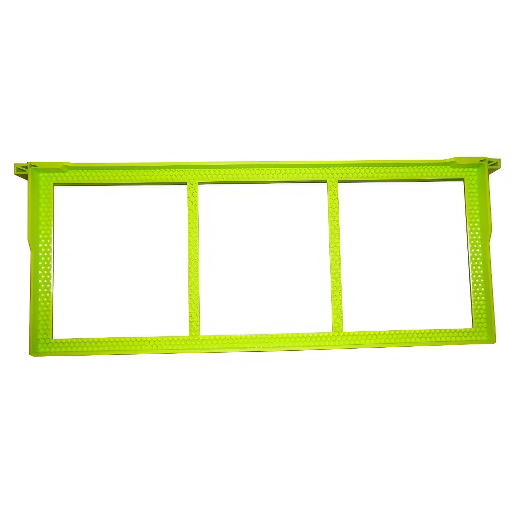 Telaino in plastica a costruzione libera Langstroth 2/3 159 - termotrattato - verde
