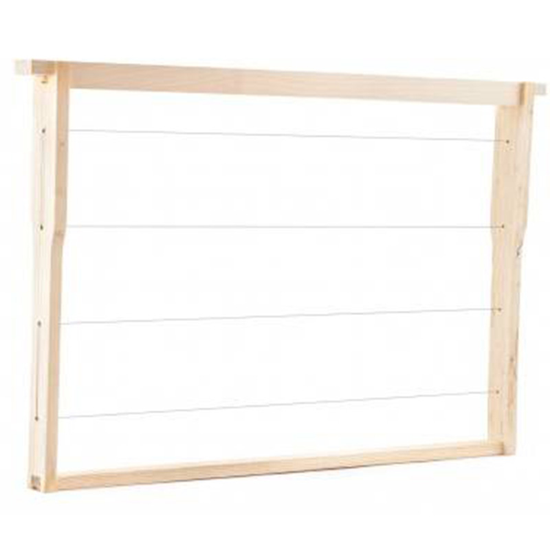 Telaio Dadant Blatt hoffman (10 pz) assemblato, infilato