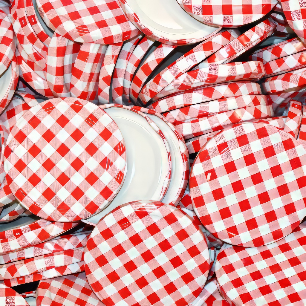 Coperchio per vasetto TO 82 - Rombo rosso - 700 pezzi - scatola intera