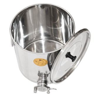 Maturatore Mellarius MiniLine 25 kg - rubinetto in acciaio inox