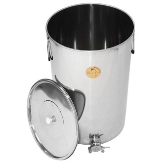 Maturatore Mellarius MiniLine 100 kg - rubinetto in acciaio inox