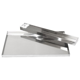 Vassoi per fonditore solare con setaccio - acciaio inox