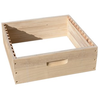 Melario Dadant US 12 telaini - spessore 6 - 159 mm - con scanalatura per 11 telaini