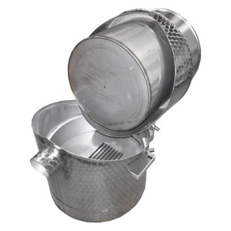 Caldaia per scioglimento della cera - incubatrice completamente in acciaio inox