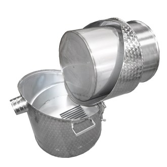 Caldaia per scioglimento della cera - incubatrice completamente in acciaio inox