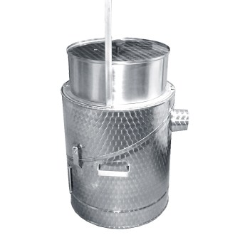 Caldaia per scioglimento della cera - incubatrice completamente in acciaio inox