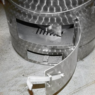 Caldaia per scioglimento della cera - incubatrice completamente in acciaio inox