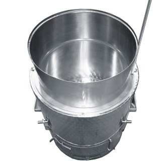 Caldaia per scioglimento della cera - incubatrice completamente in acciaio inox