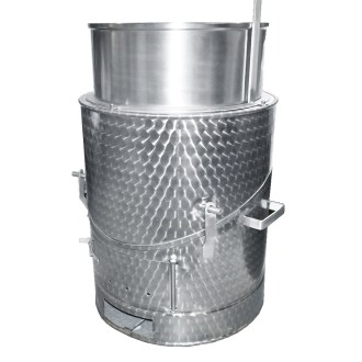 Caldaia per scioglimento della cera - incubatrice completamente in acciaio inox