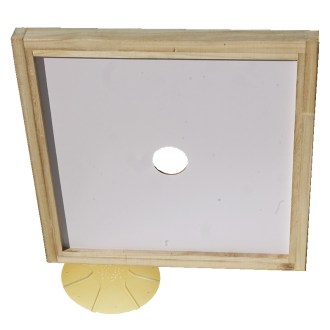 Dadant Blatt 12 R - apiscampo in cornice di legno