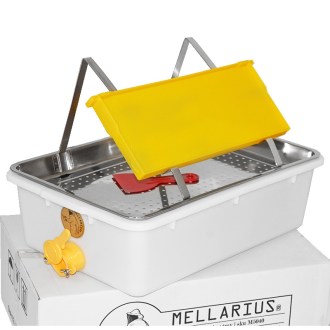Vassoio per disopercolatura - acciaio inox - Mellarius