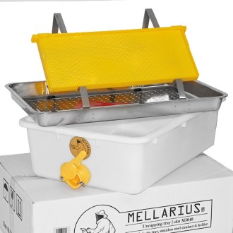 Vassoio per disopercolatura - acciaio inox - Mellarius