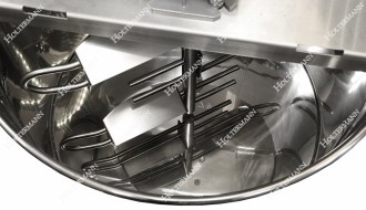 Apparecchiatura per la cremazione del miele capacità 75 kg