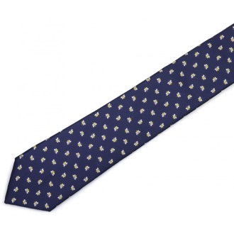 Cravatta blu ApiSina con api