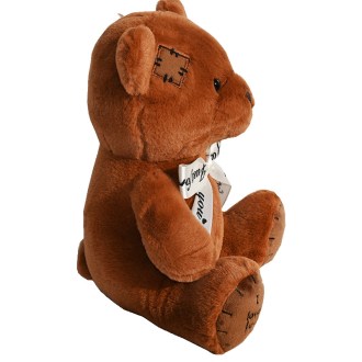 Orsacchiotto Teddy marrone scuro - 25 cm