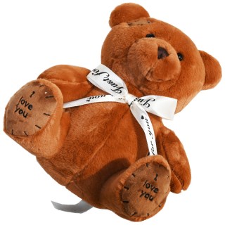 Orsacchiotto Teddy marrone scuro - 25 cm