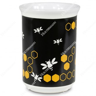 Tazza nera e oro