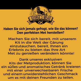 Set per la produzione di idromele casalingo – George's Mead (5 litri)