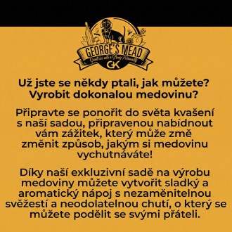 Set per la produzione di idromele casalingo – George's Mead (5 litri)