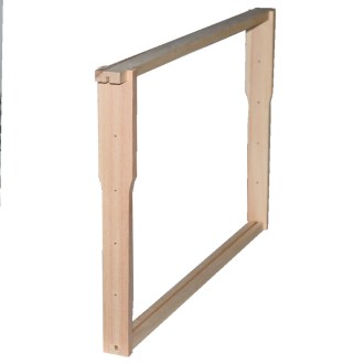Telaini Langstroth 285 Jumbo - Hoffman - preforati, con scanalatura - 50 pezzi
