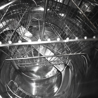 Smielatore con contenitore Mellarius MiniLine 3 telai manuale P40