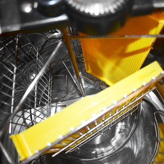 Smielatore con contenitore Mellarius MiniLine 3 telai manuale P40