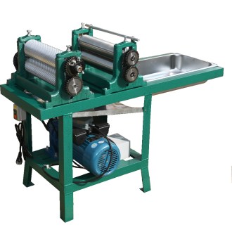 Pressa elettrica per fogli cerei a due rulli