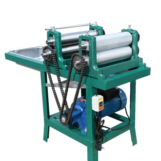 Pressa elettrica per fogli cerei a due rulli