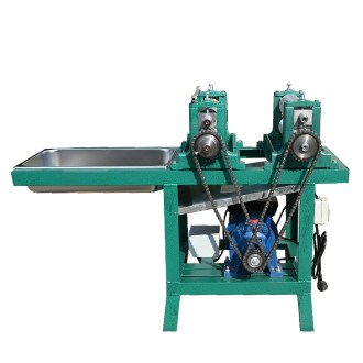 Pressa elettrica per fogli cerei a due rulli