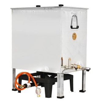 Fonditore di cera Mellarius con fornello a gas 62 x 42 cm