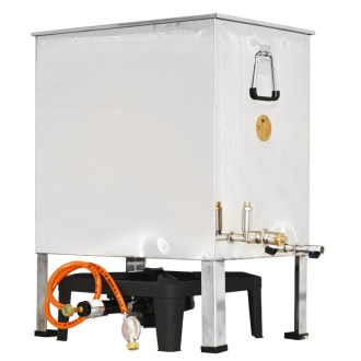 Fonditore di cera Mellarius con fornello a gas 62 x 42 cm