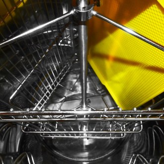 Smielatore con contenitore Mellarius OptiLine 3 telai con motore elettrico 230V P40