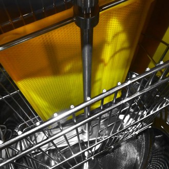 Smielatore con contenitore Mellarius OptiLine 2 telai con motore elettrico 230V P40