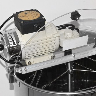 Smielatore con contenitore Mellarius OptiLine 3 telai con motore elettrico 230V P40