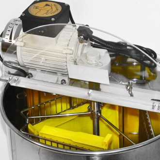 Smielatore con contenitore Mellarius OptiLine 3 telai con motore elettrico 230V P40