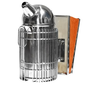 Affumicatore - grande - rotondo con gabbia ultra