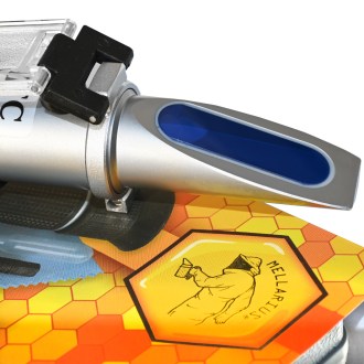 Rifrattometro per miele Catania ATC - misuratore di zucchero per misurare il contenuto d'acqua nel miele