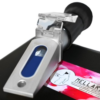 Rifrattometro per la misurazione dell'idromele KING - da 0 a 25%