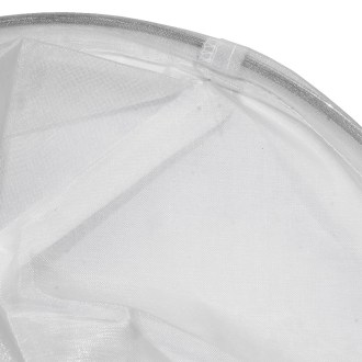 Filtro conico in acciaio inox con rinforzo - fine - 320 mm