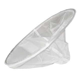 Setaccio rotondo in acciaio al carbonio con rinforzo - fine - 450 mm