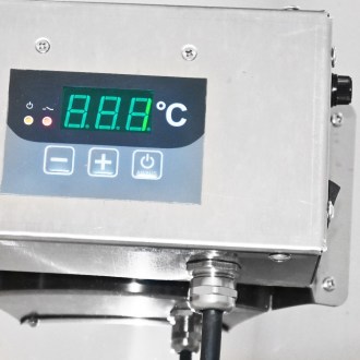 Contenitore di decristallizzazione con riscaldamento Mellarius MaxiLine 230 V - 133 litri / 185 kg