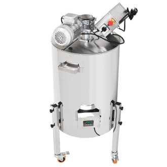 Macchina per la cremazione del miele con riscaldamento Mellarius MaxiLine 230 V capacità 250 kg - automatica