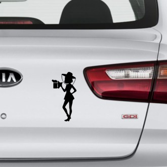 Adesivo apicoltrice - nero