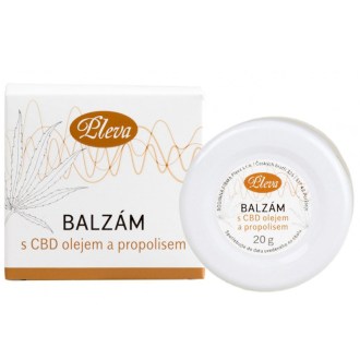 Balsamo Pleva con olio CBD e propoli 20 g
